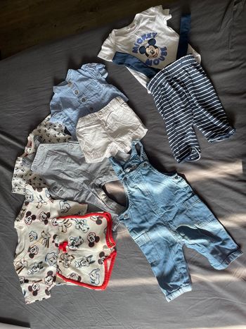 Lot de 20 pièces vêtements garçon 3 mois