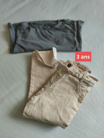 Ensemble taille 3 ans