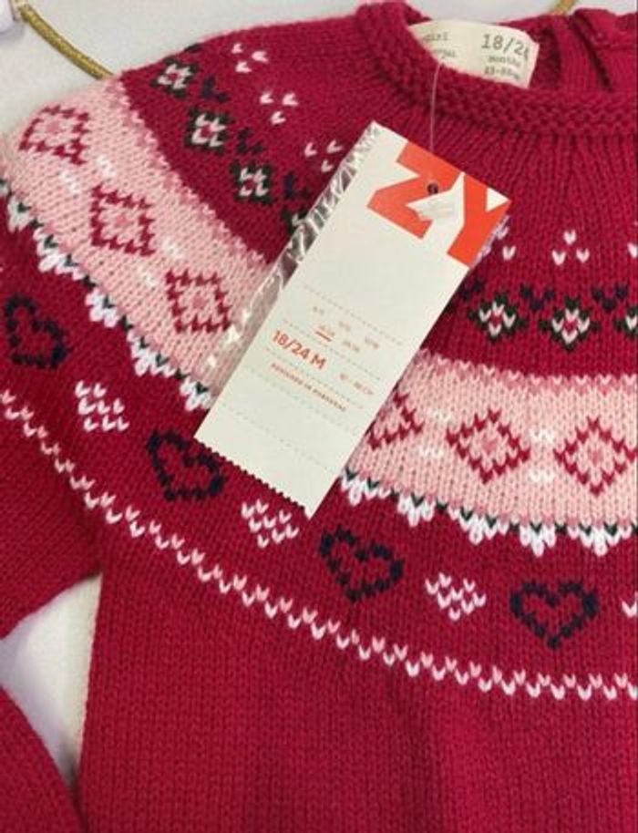 Pull bébé fille - neuf - Zippy - Taille 18 mois - photo numéro 4