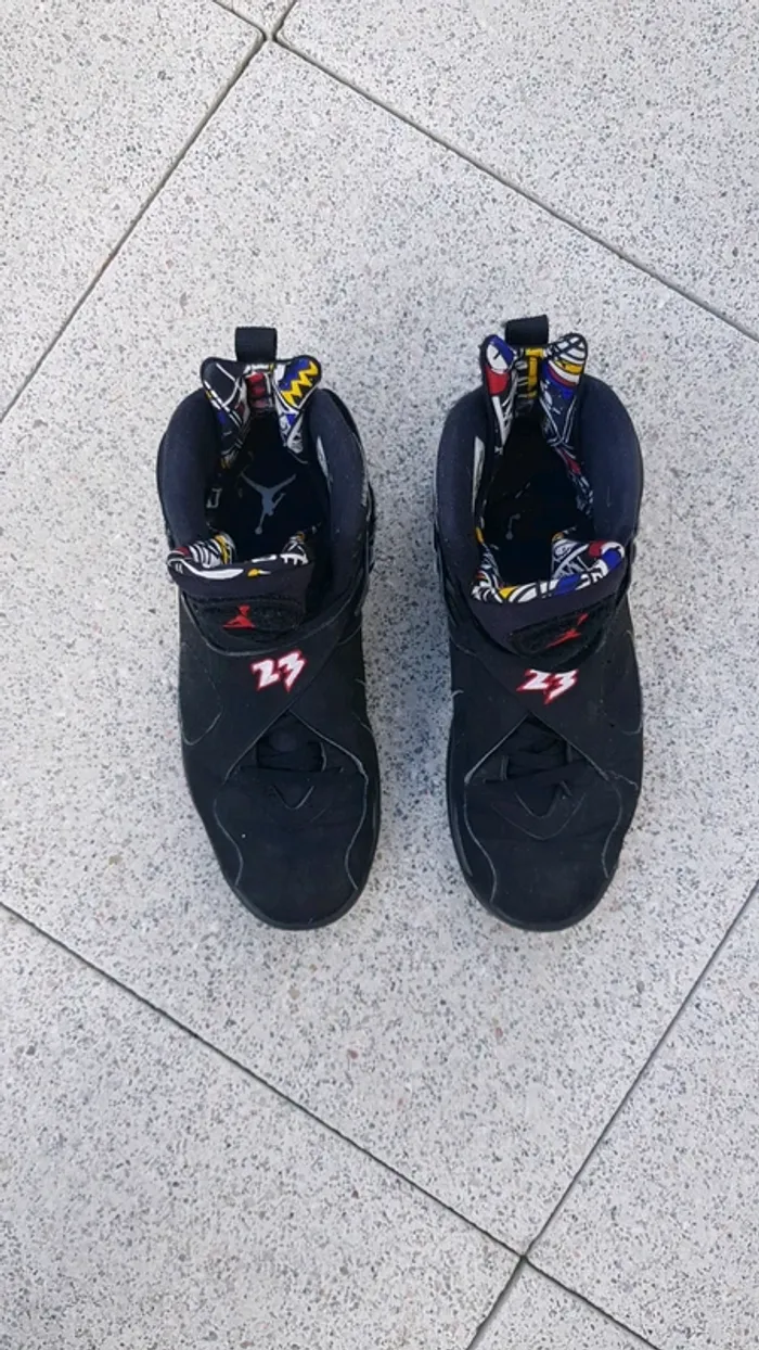 Air Jordan 8 Retro Noir - photo numéro 3