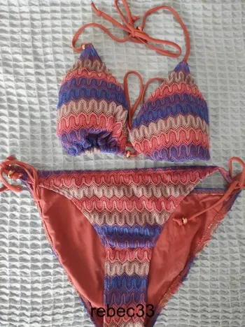 Maillot de bain triangle 2 pièces