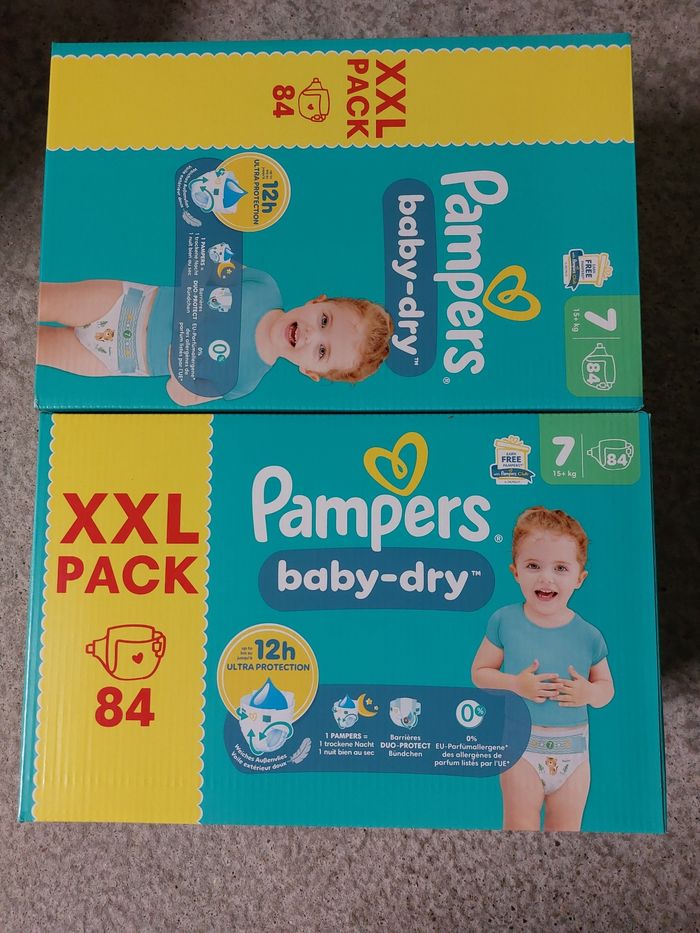 Couche pampers taille 7 - photo numéro 4