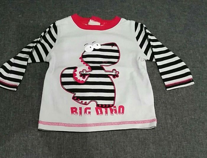 T-shirt manches longues - 6 mois