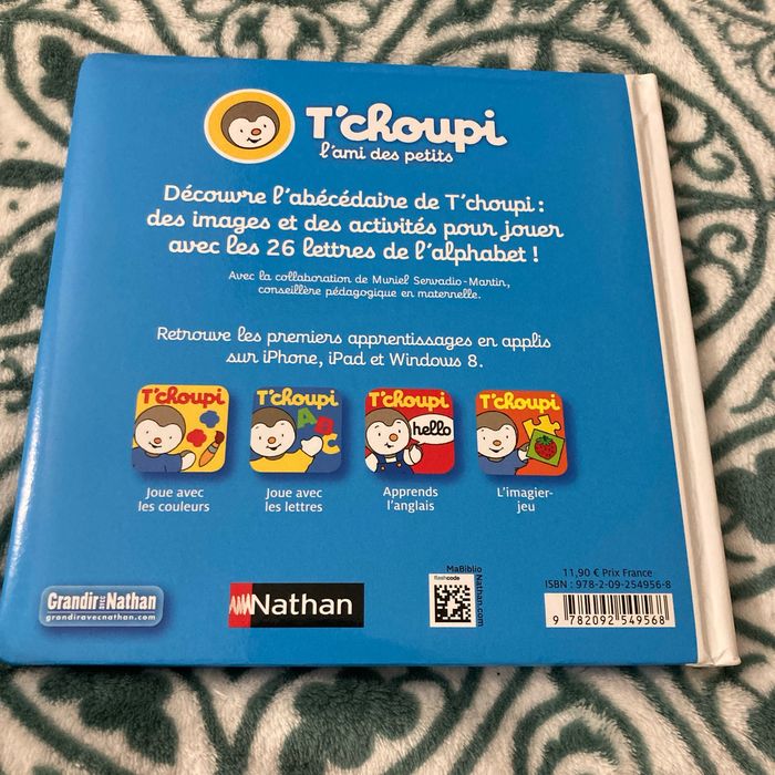 Livre l’abécédaire de T’choupi - photo numéro 2