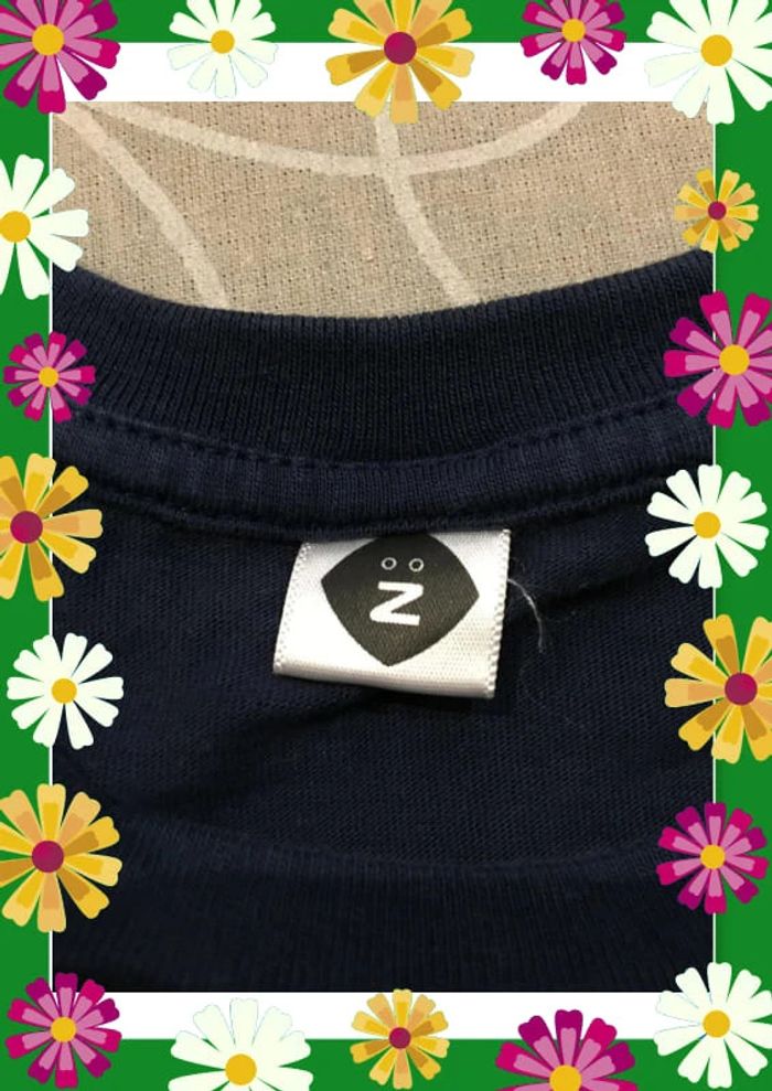 T-shirt marine Z - photo numéro 3