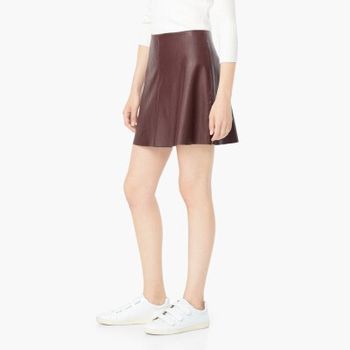 Mango Jupe courte effet cuir  - Taille 40