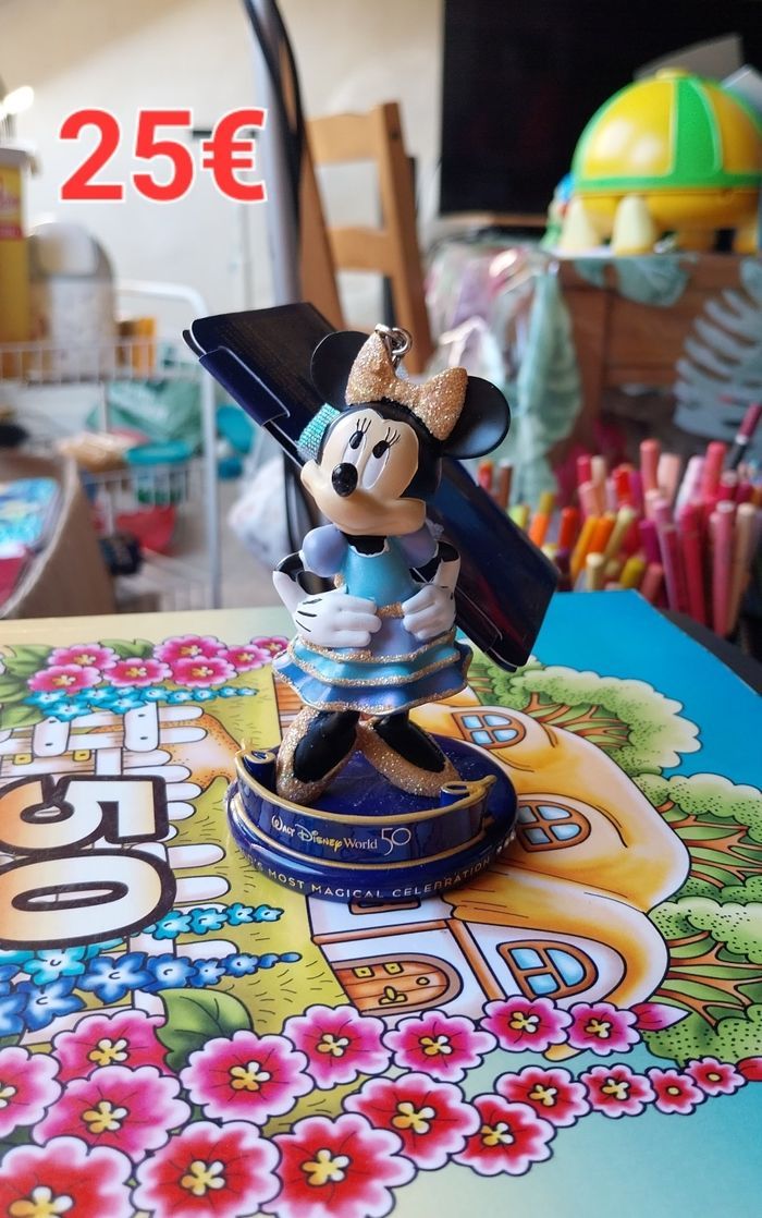 Ornement figurine Disney minniex50 ans walt disney world