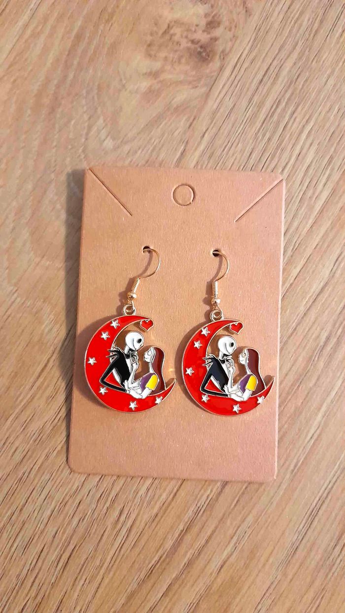 Boucles d'oreilles Halloween / Noël - photo numéro 2