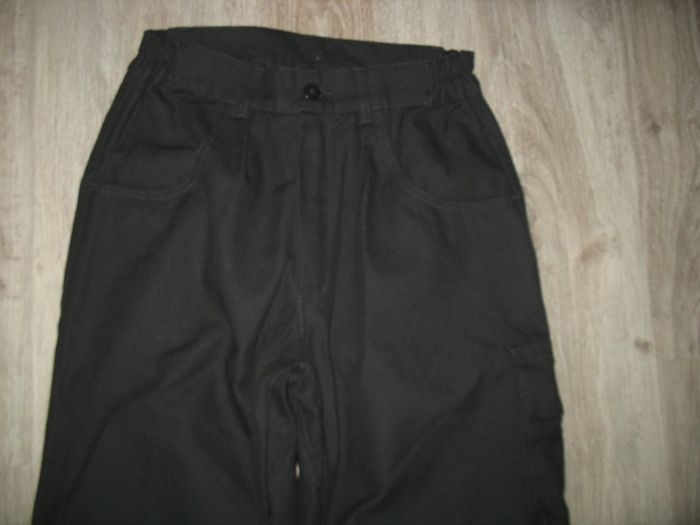 PANTALON DE TRAVAIL DROIT 2/1 NOIR H "LE BEAU FORT" - NEUF - TAILLE 38 - n°02 - photo numéro 2