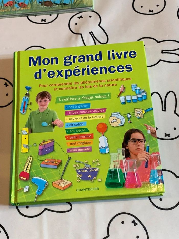 Mon grand livre d'expériences
