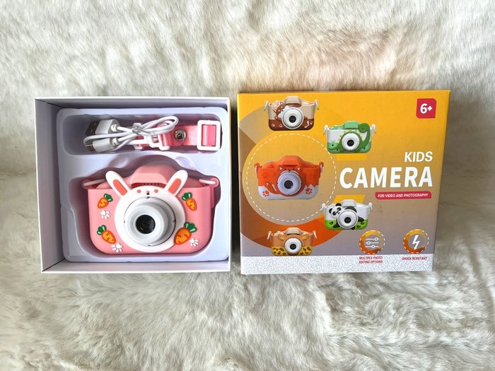 Appareil photo, camera pour enfant lapin rose - photo numéro 8