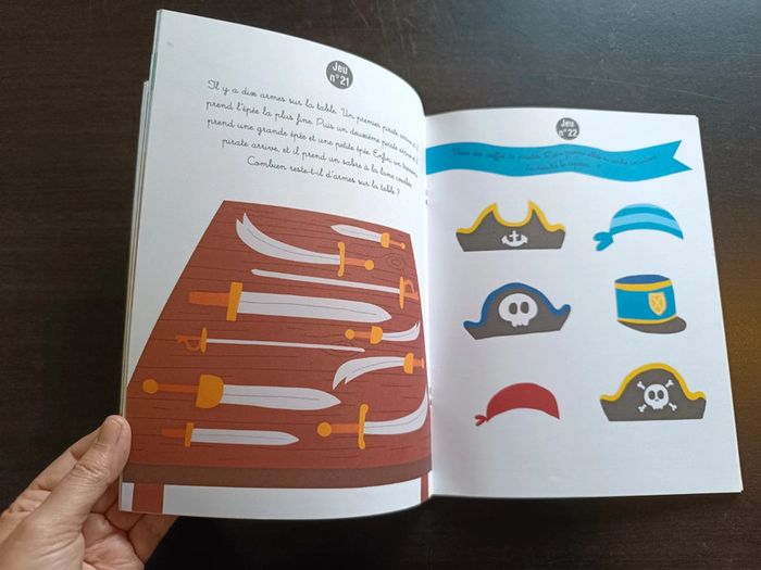 Cahier d'activités LE CAHIER DE JEUX DU P'TIT PIRATE - photo numéro 5