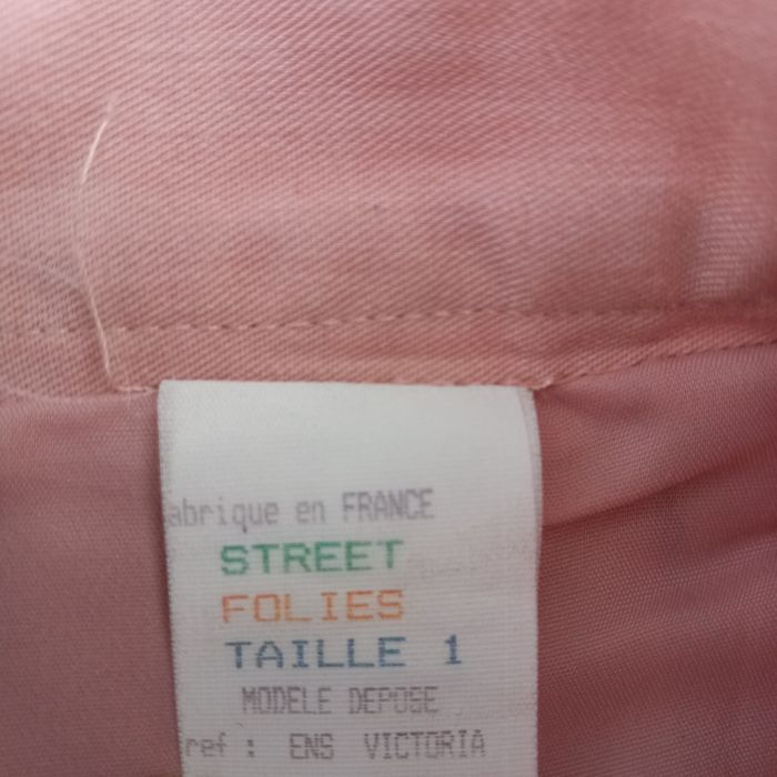 Jupe tailleur rose taille 36 - photo numéro 3
