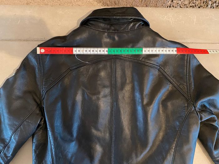 Blouson Redskins en cuir noir taille S - photo numéro 11