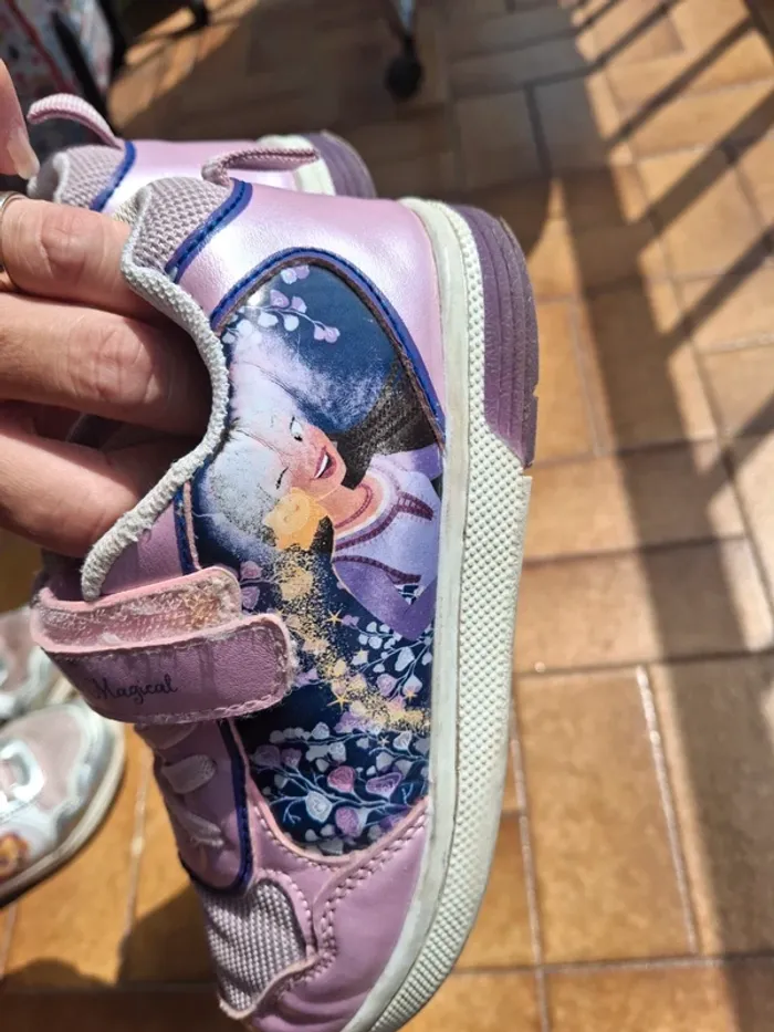Lot de 2 paires de baskets enfant fille taille 28 asha stella - photo numéro 12