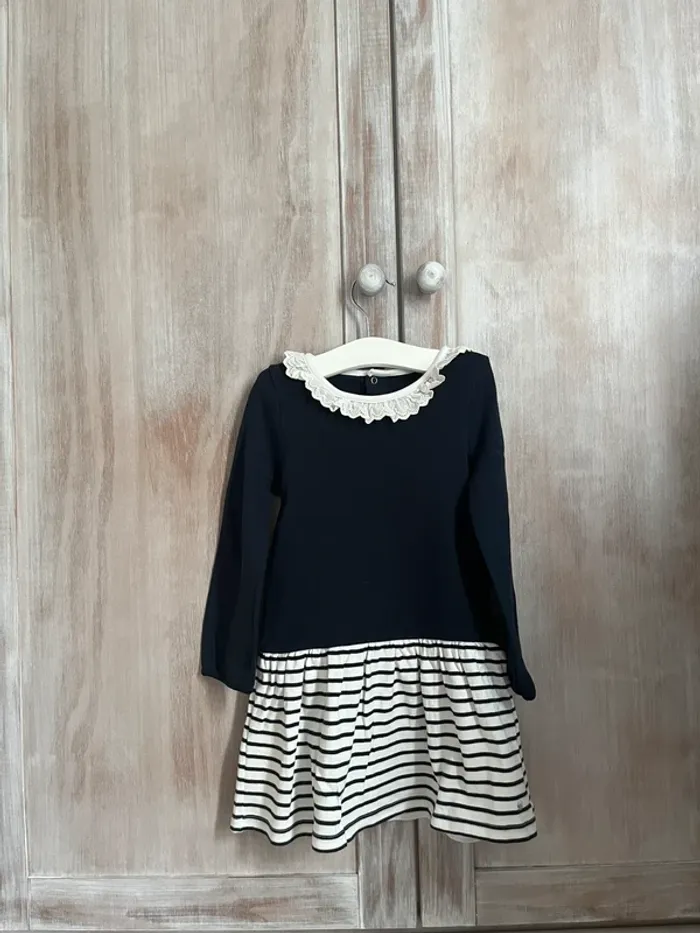 Robe col colorette 36 mois