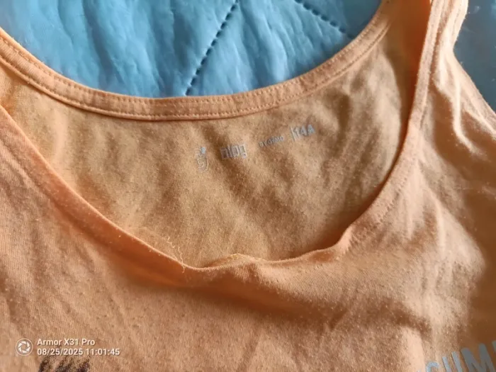 Débardeur orange gemo 14 ans - photo numéro 2