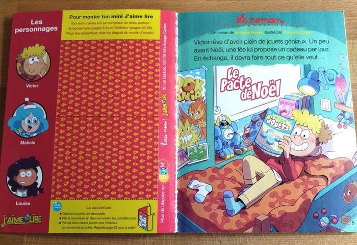 Magazine J'aime Lire + CD - Le pacte de Noël - photo numéro 3