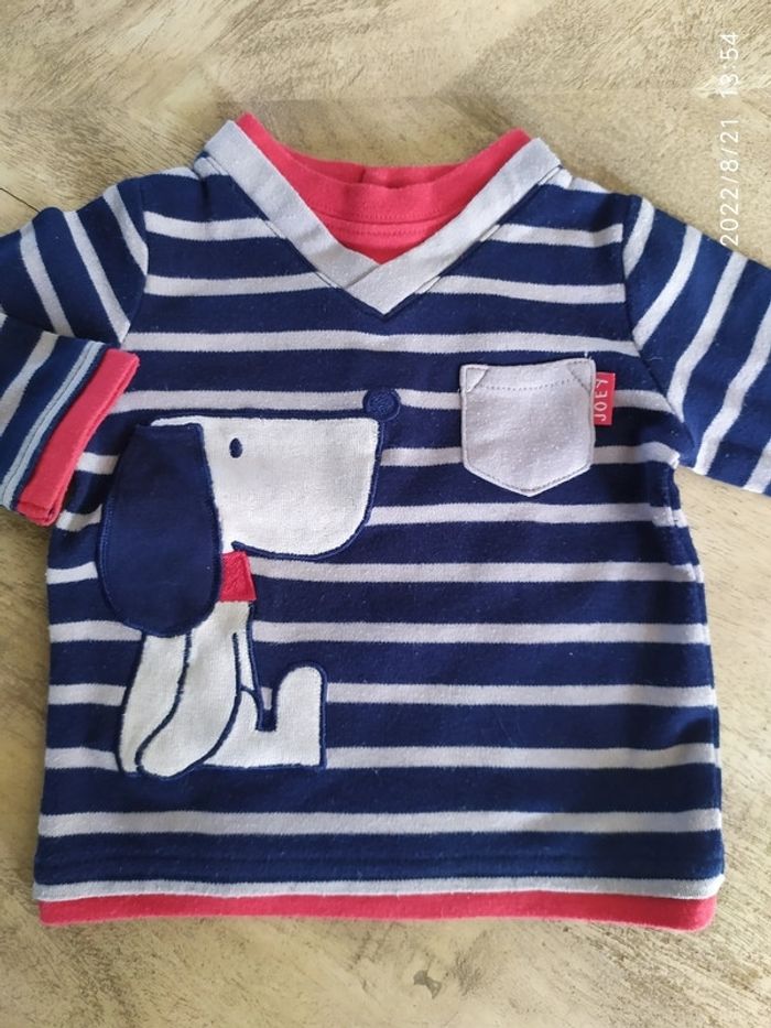 Tee-shirt 6 mois - photo numéro 2