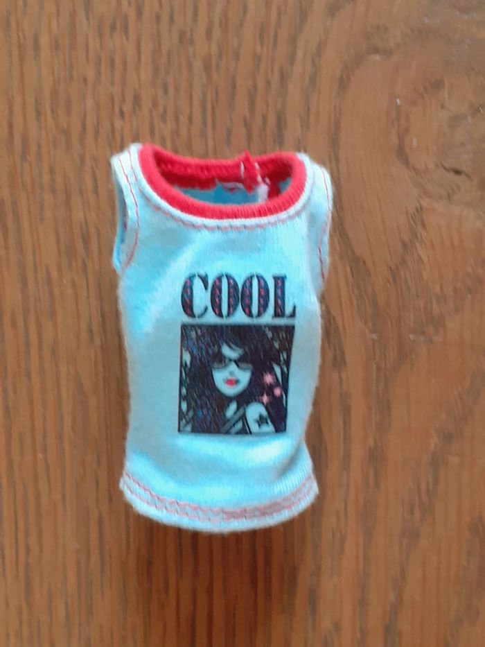 🎀 T-shirt bleu Poupée mannequin Barbie