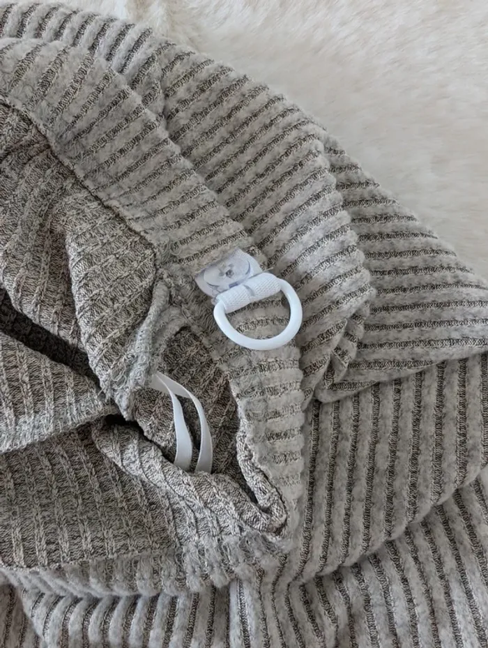 Legging de grossesse côtelé beige taille L shein neuf avec étiquette - photo numéro 6