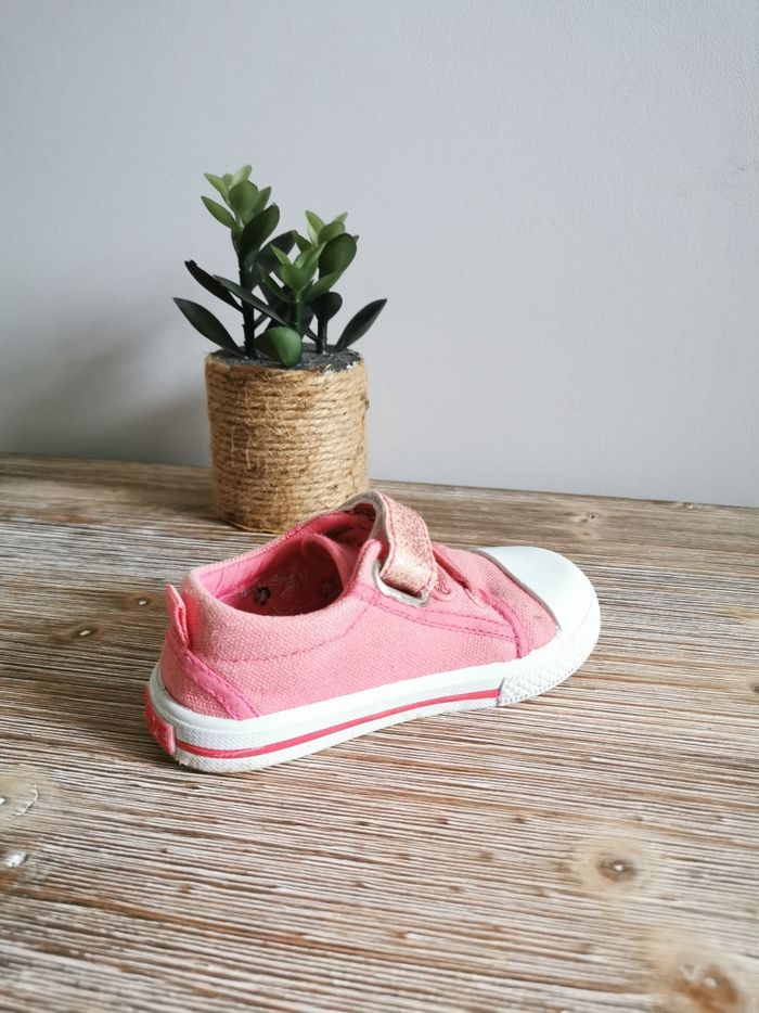 Tennis rose en toile Boîte à Malices Pointure 21 - photo numéro 6