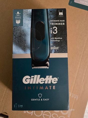 Tondeuse Gilette intimate 