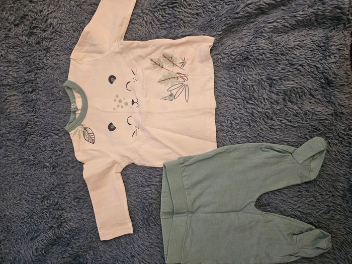 Ensemble pyjama bébé 1mois/56cm