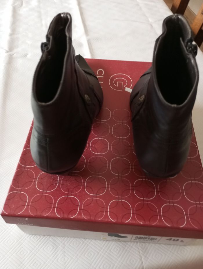 Bottines noires à talons - photo numéro 2