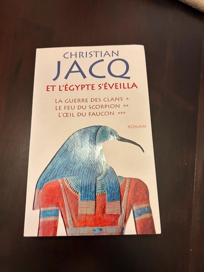 Livre et l’Égypte s’éveilla de Christian Jacq