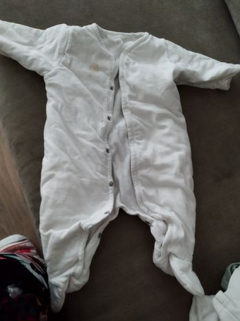 Grenouillère taille naissance