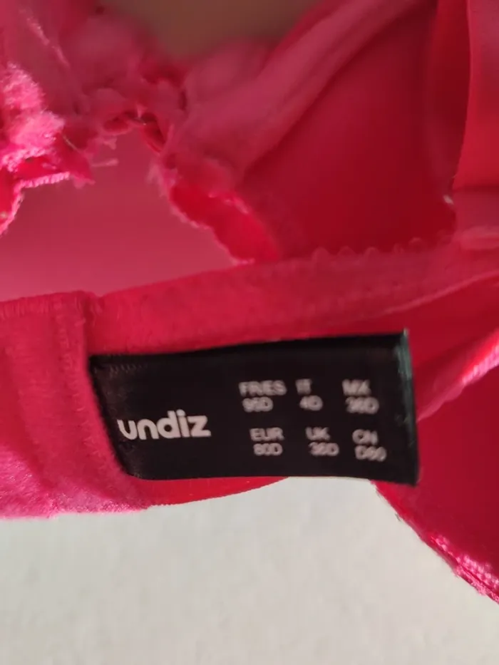 Soutien-gorge rose Undiz - photo numéro 5