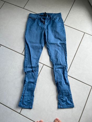 Pantalon bleu Naf Naf taille 34
