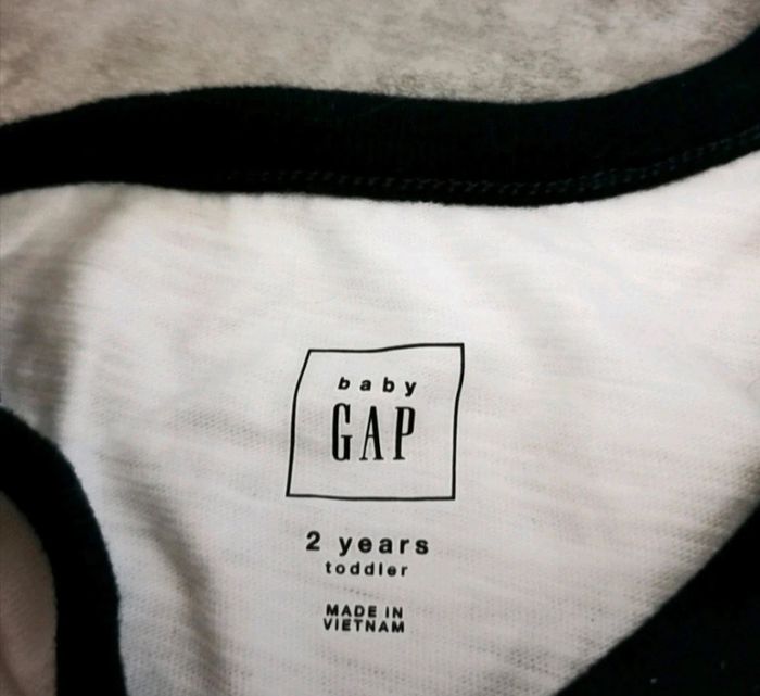 Débardeur blanc bébé garçon 2 ans GAP - photo numéro 2