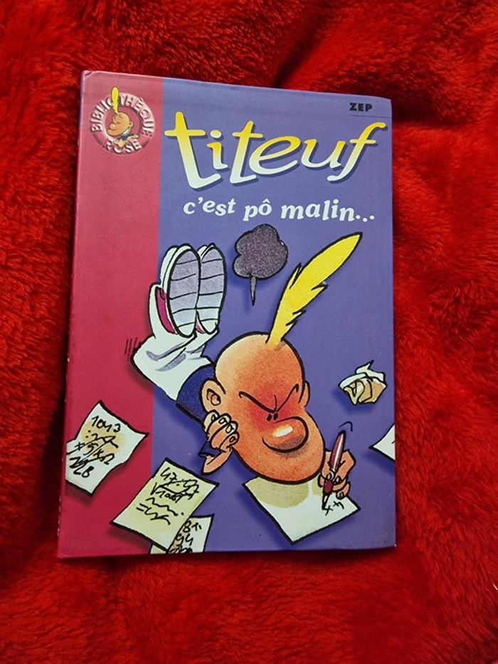 Livre titeuf c'est pô malin