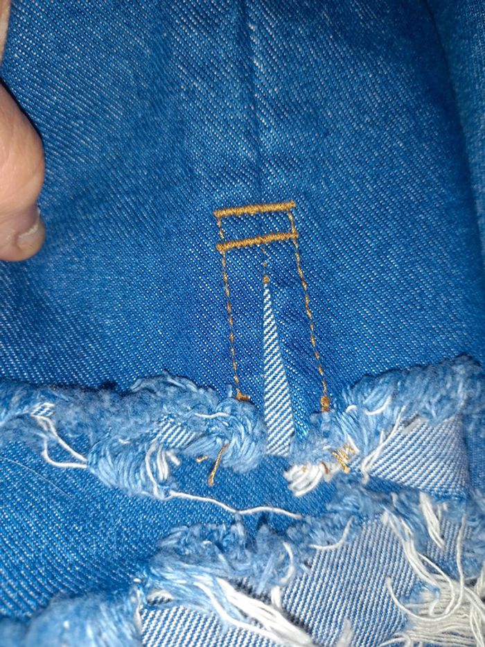 Short jean grande taille - photo numéro 9