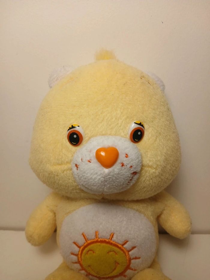 Peluche bisounours jaune Funshine - photo numéro 3