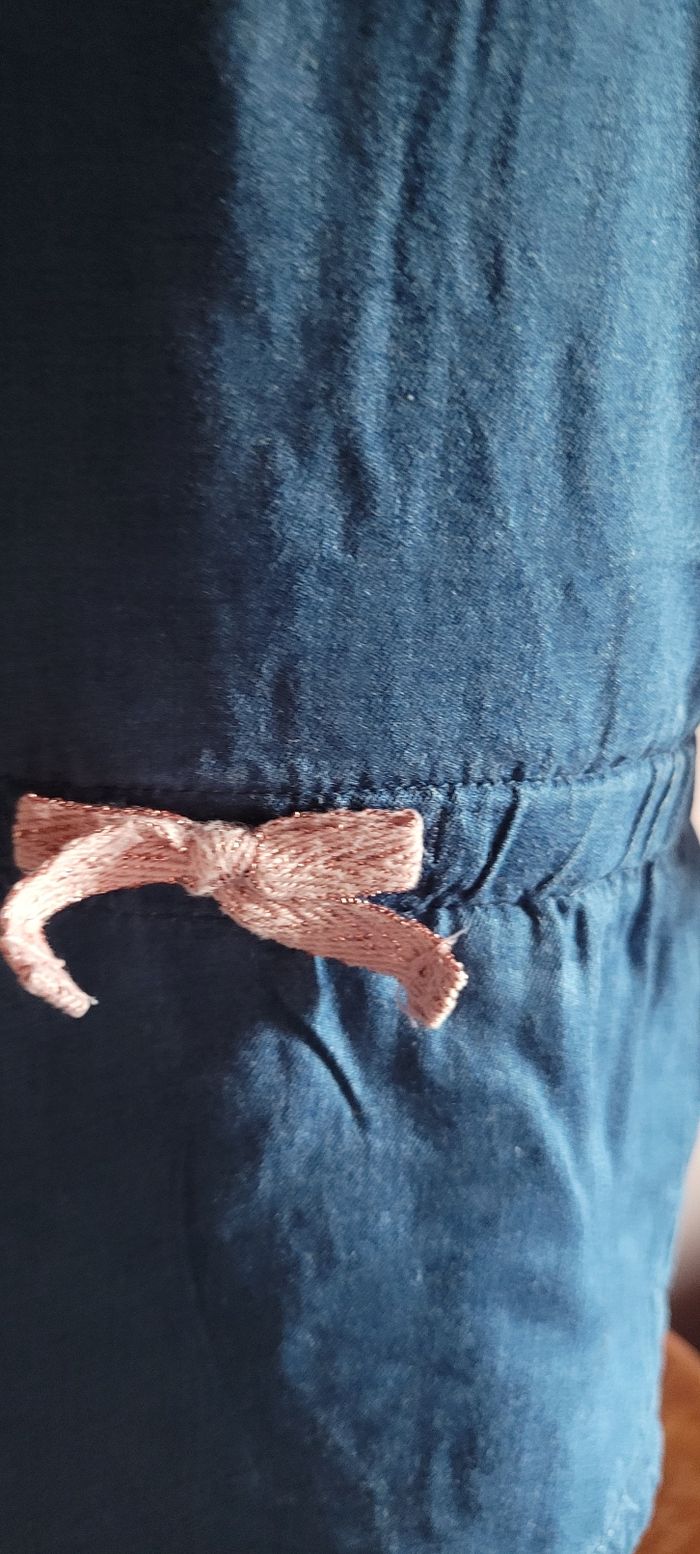 Robe manches longues en jean's - photo numéro 2