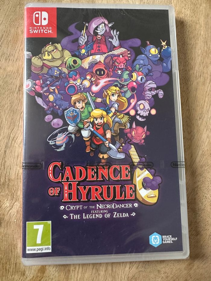 NEUF sous blister Jeu vidéo Nintendo Switch Zelda Cadence of Hyrule Crypt of The Necro Dancer