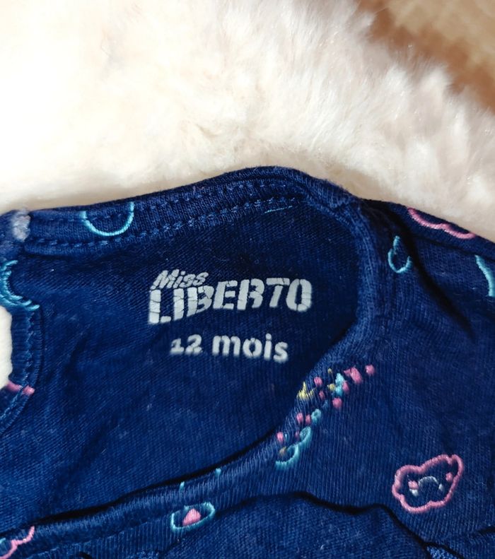 T-shirt manche longue 12mois fille - photo numéro 2