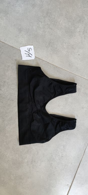 Brassière noire femme taille S/M