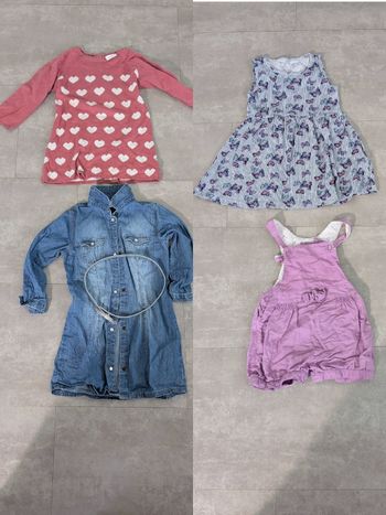 Lot 56 pièces fille 3 ans