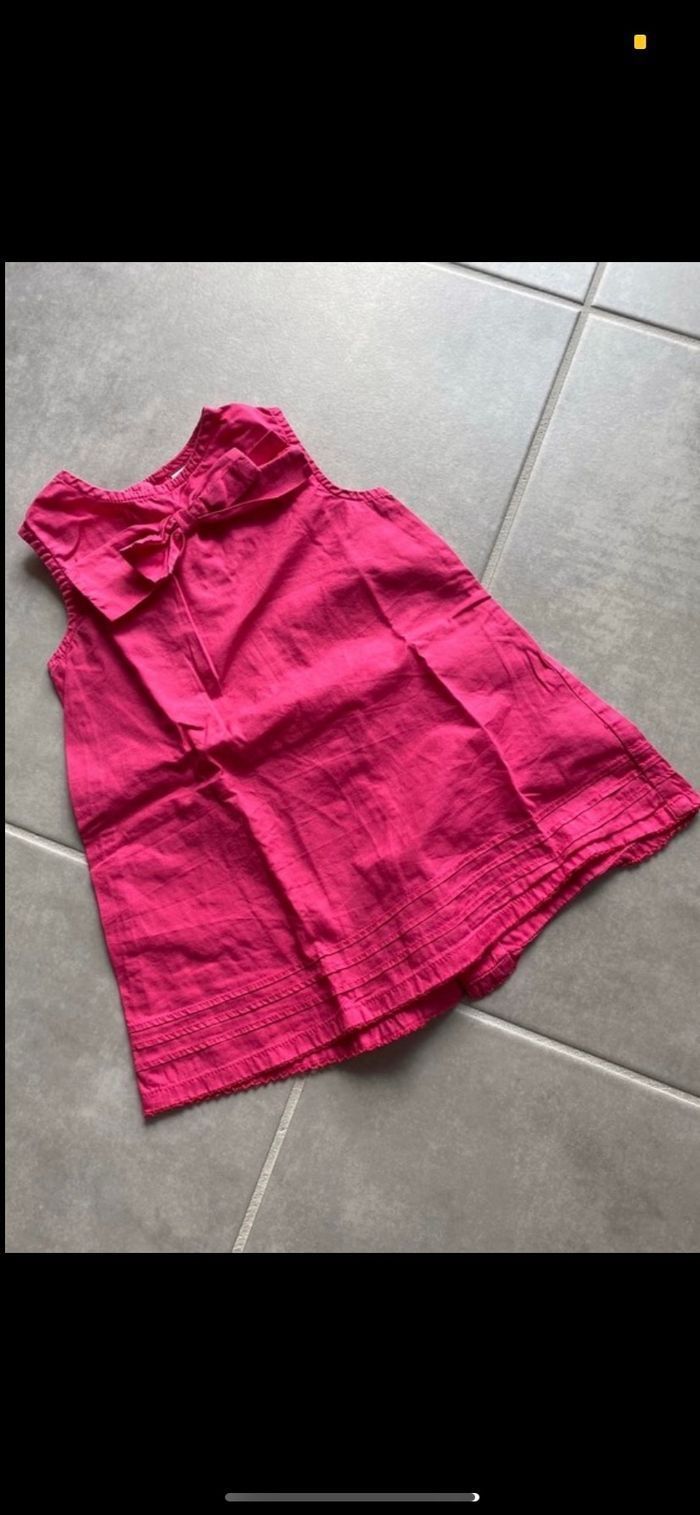 Robe rose 6 mois