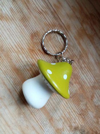 Porte clef Champignon Neuf