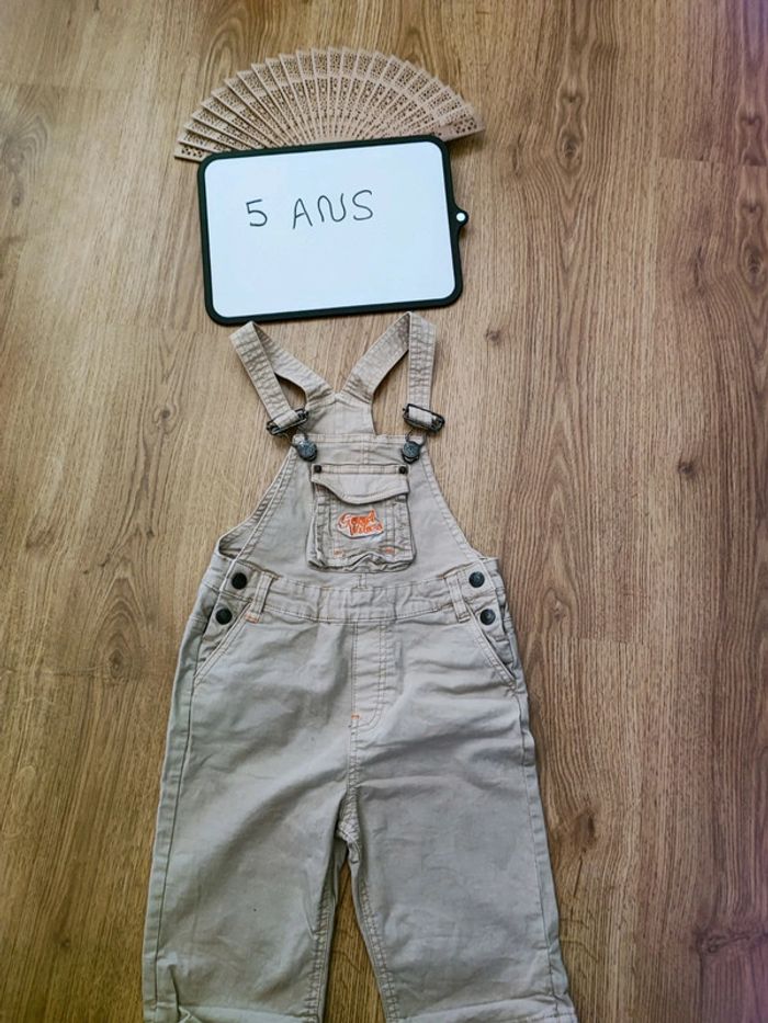 Salopette short taille 5 ans