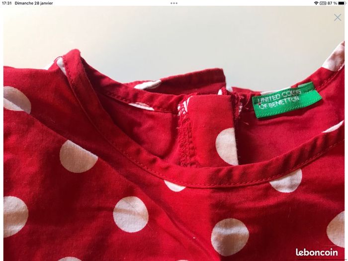 Lot de 2 robes manches courtes - Benetton - photo numéro 6
