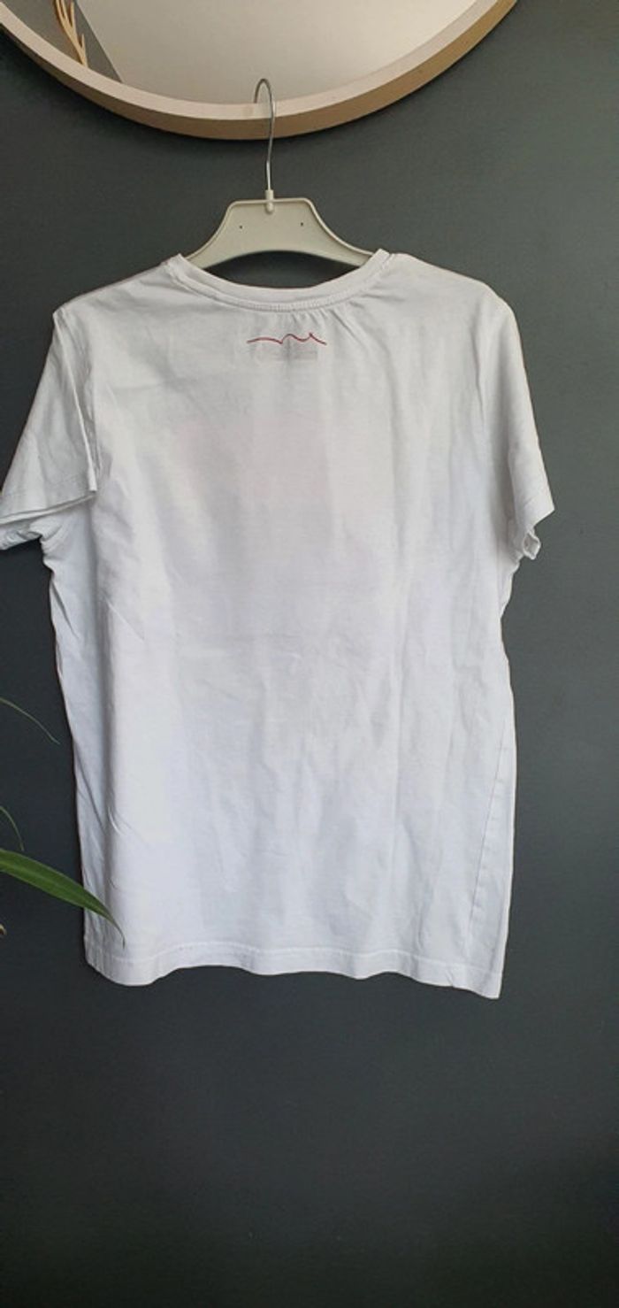 Tee-shirt blanc 100%coton. 16ans - photo numéro 3