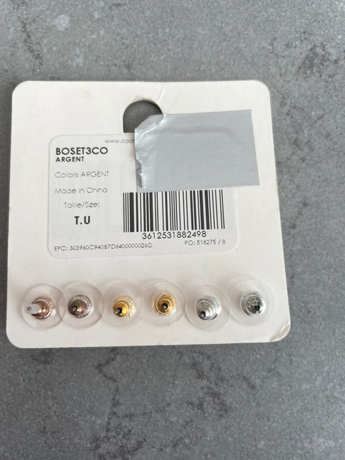 Lot boucles d’oreilles cœur - photo numéro 2