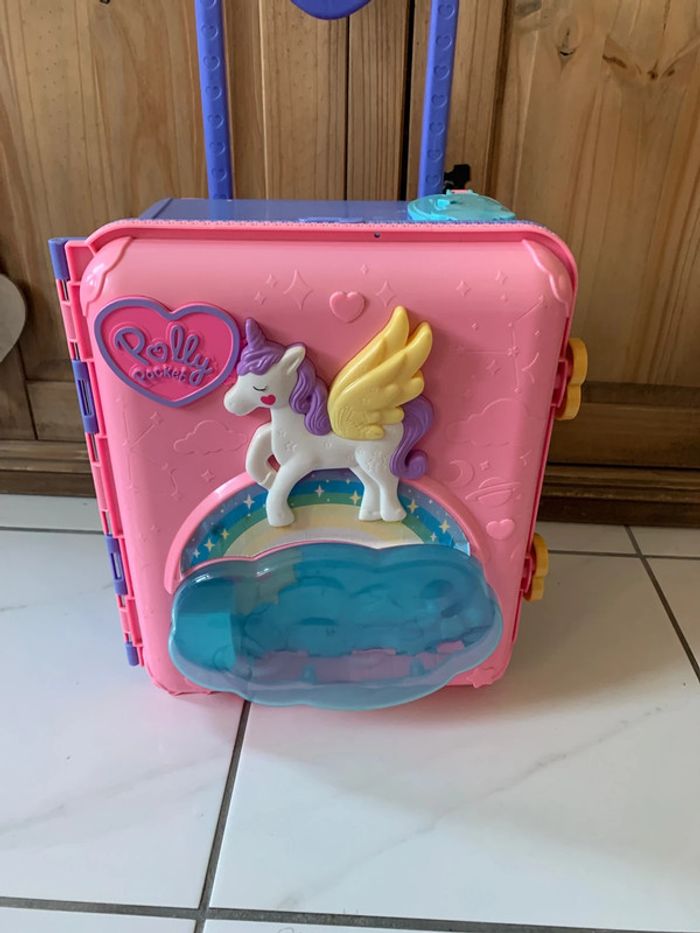 Valise à roulette licorne polly pocket - photo numéro 5