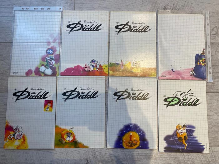 Lot de 27 blocs Diddl